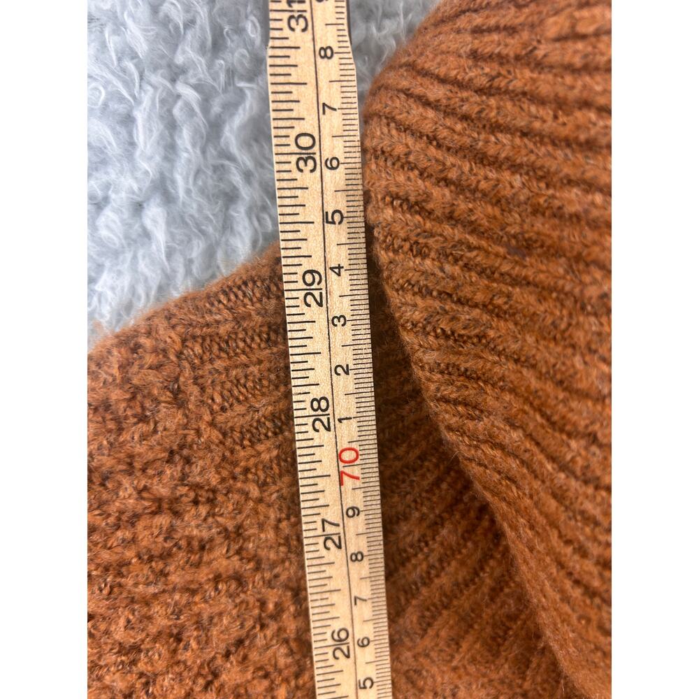 KÜHL Alpaca Blend Turtleneck Sweater Brown Textured Knit Women’s XL - Picture 6 of 9